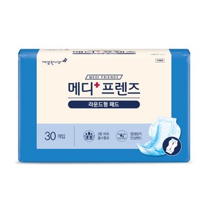 깨끗한나라 메디프렌즈 라운드형 패드 리뉴얼 신제품, 2개