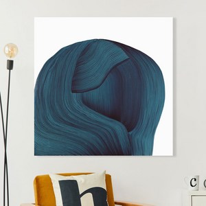 세잔느화실 로낭 부홀렉 Ronan Bouroullec Blue, 캔버스액자, (90x90cm) 30호