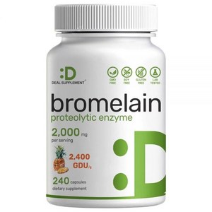 Deal Supplement 브로멜라인 2000mg 240정, 1개