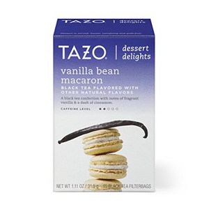 Tazo Filterbag Tea Vanilla Bean Macaron １5 Ct (Pack of 6)