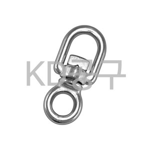 기타 스텐슈벨 싱글형 스테인레스 슈벨 스위블 꼬임방지고리 요리도리 케이디공구 KD09, 1개