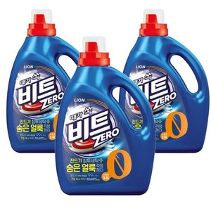 비트 때가 쏙 드럼용 액상세제 본품, 3L, 3개