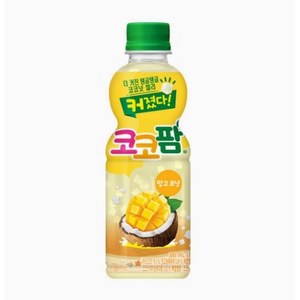 [해태]코코팜 망고코넛 300ml 커졋다 코코팜 페트 더커진 탱글탱글 코코넛 젤리, 24개