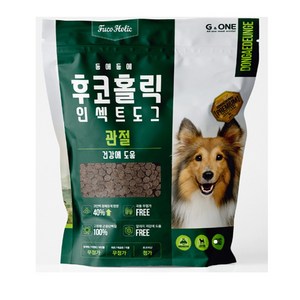 후코홀릭 전연령용 인섹트 도그 프리미엄 J 소프트사료, 2.4kg, 곤충, 1개