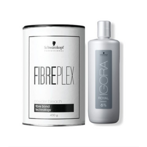 슈바츠코프 파이버플렉스 파우더 블리치 450g + 슈바츠코프 산화제 1000ml, 슈바츠코프 파이버플렉스 파우더 블리치 450g 1개, 산화제 1.5%, 1L, 1개