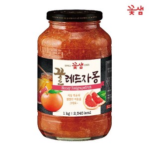 꽃샘식품 꿀레드자몽차, 1kg, 1개