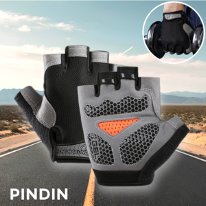 핀딘 헬스장갑 웨이트 글러브 양손세트, 블랙, 1개