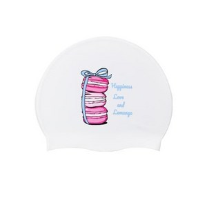 르망고 Lemango LGNSC61002084_Macaron (White)실리콘수영모 수모, 1개