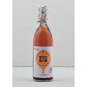 60년전통 대전기름집 100% 국산 들기름 350ml 고소한 들기름, 1개