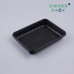 [SK] 도시락용기 1칸 (흑색/DW-006) 200개 세트