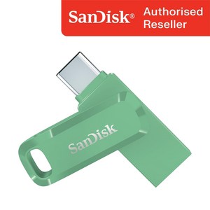 샌디스크 USB 메모리 DDC3 그린 C타입 OTG 3.2 대용량 [10개이상 무료 각인], 64GB