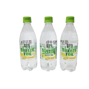 풀무원 탄산수 브리지톡 레몬, 20개, 500ml