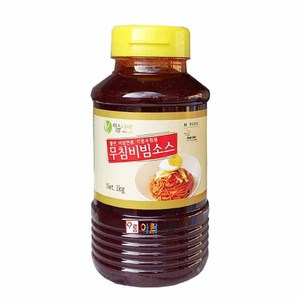 이슬나라 무침비빔소스 1kg 쫄면 비빔면 골뱅이 각종무침용 양념소스 /무료배송, 1개