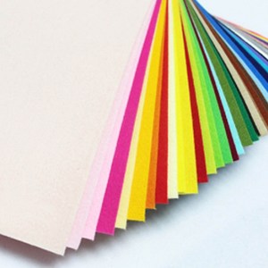 펠트지 하드유수지 유치원교재 무지개색10컬러 1.2mm A4(30*22cm), 주황