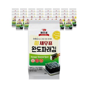 새우표 완도 파래 도시락김 4g x 32봉, 32개