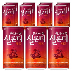 롯데칠성음료 실론티, 175ml, 12개