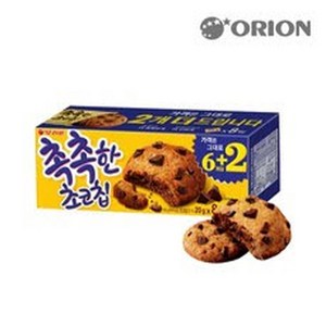 오리온 촉촉한 초코칩, 160g, 3개