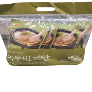 트레이더스 마니커 녹두반계탕 2400g (무료배송 아이스박스포장), 600g, 4개