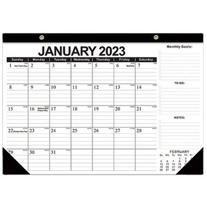2023년 달력 미니달력 탁상달력 포스터 캘린더 벽걸이달력 그림달력, 벽걸이 캘린더(블랙)