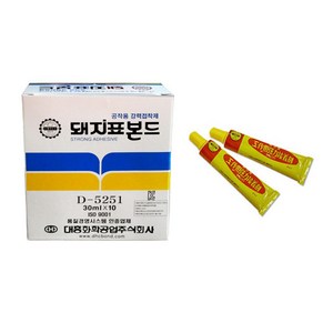 돼지표본드30ml 10개입 돼지본드D-5251, 단품