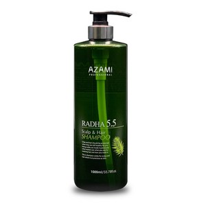 아자미 라다 PH 5.5 헤어&스칼프 샴푸 / 아자미 공식판매처, 1개, 1000ml