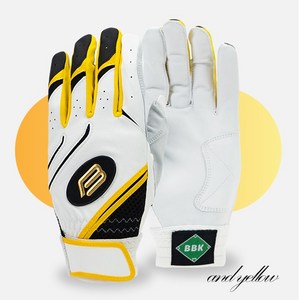 BBK BG395 프로 선수 지급용 배팅장갑 (블랙)