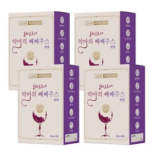 스캇나인 악마의 빼빼 주스 ABC 클렌즈 레시피 쥬스, 52.5g, 4개