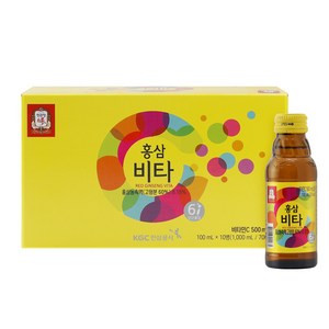 정관장 홍삼비타C 비타민C음료, 100ml, 20개