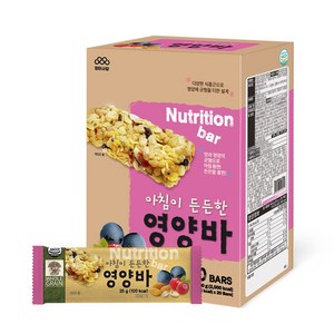 엄마사랑 아침이 든든한 영양바 1박스 25g x 20개