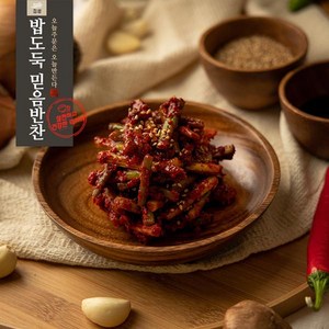 고추장마늘쫑무침 밥도둑믿음반찬, 1개, 160g