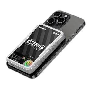 shage icemag 샤긱 아이스맥 마그네틱 맥세이프 애플 10000mAh 파워뱅크