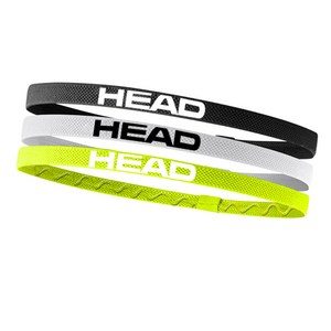 HEAD 엘라스틱 스포츠 헤어밴드 3pcs 운동머리띠, 1개