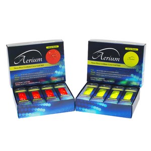 에어리움 3피스 컬러 골프공 24개 Aerium 3-piece Color Golf Ball, 1개, 24개입