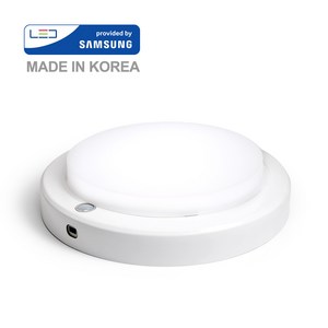 Bayon led 스마트 센서등 현관 계단 복도 베란다 15w TL, 1개, 주광색(흰빛)