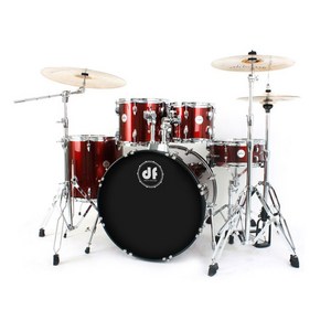 [심로악기] DF-DRUM SET DF-COMBO(J) (STD) 스탠다드 드럼세트 심벌 별도 구매, BLACK, 1개