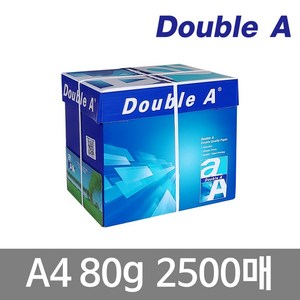 Double A A4 복사지 80g 2 500매