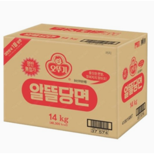 오뚜기 알뜰당면, 1개, 14kg