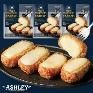 애슐리 묵직한 모짜렐라 통 등심 돈까스, 300g, 3개