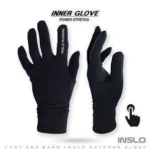 방한장갑 이너장갑 속장갑 내피장갑 남여공용 RIG 8025 INNER GLOVE, 블랙, 1개