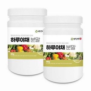 백장생 하루야채 분말 10가지 야채 채소 가루, 350g, 2개