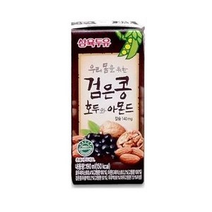 삼육두유 검은콩 호두와 아몬드 190ml x 48팩, 48개