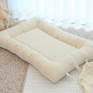 화모 냉감 보트 아기침대, 달빛튜울립, 1개