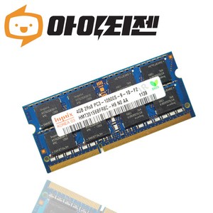 하이닉스 노트북 DDR3 4GB PC3 10600S 메모리, 1개