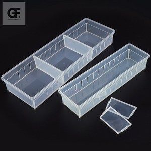 책상정리 반투명 다목적 서랍 정리 트레이, 268 x 80, 1개