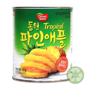 동원 트로피칼 파인애플, 836g, 3개