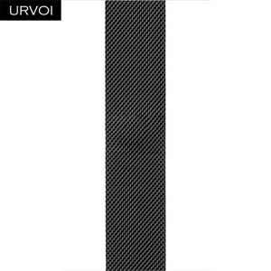 urvoi milanese loop for apple watch   band 7 6 호환, 검은 색, 38mm 40mm 41mm용, 애플워치용