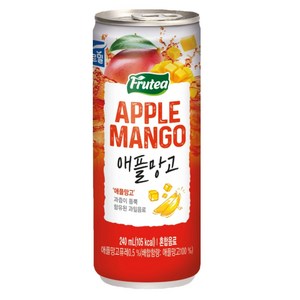 푸르티 애플망고 240ml x 60캔 과일 주스 과즙, 60개