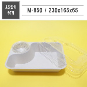 맘앤팩 친환경 펄프용기 M-850, M-850 100개세트, 1개, 1개