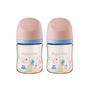[더블하트] 모유실감 3세대 PPSU 애니멀타운 160ml 트윈팩