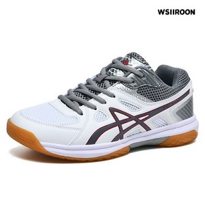 WSIIROON 남녀 공용배드민턴화/배구화/탁구화 YMQ003